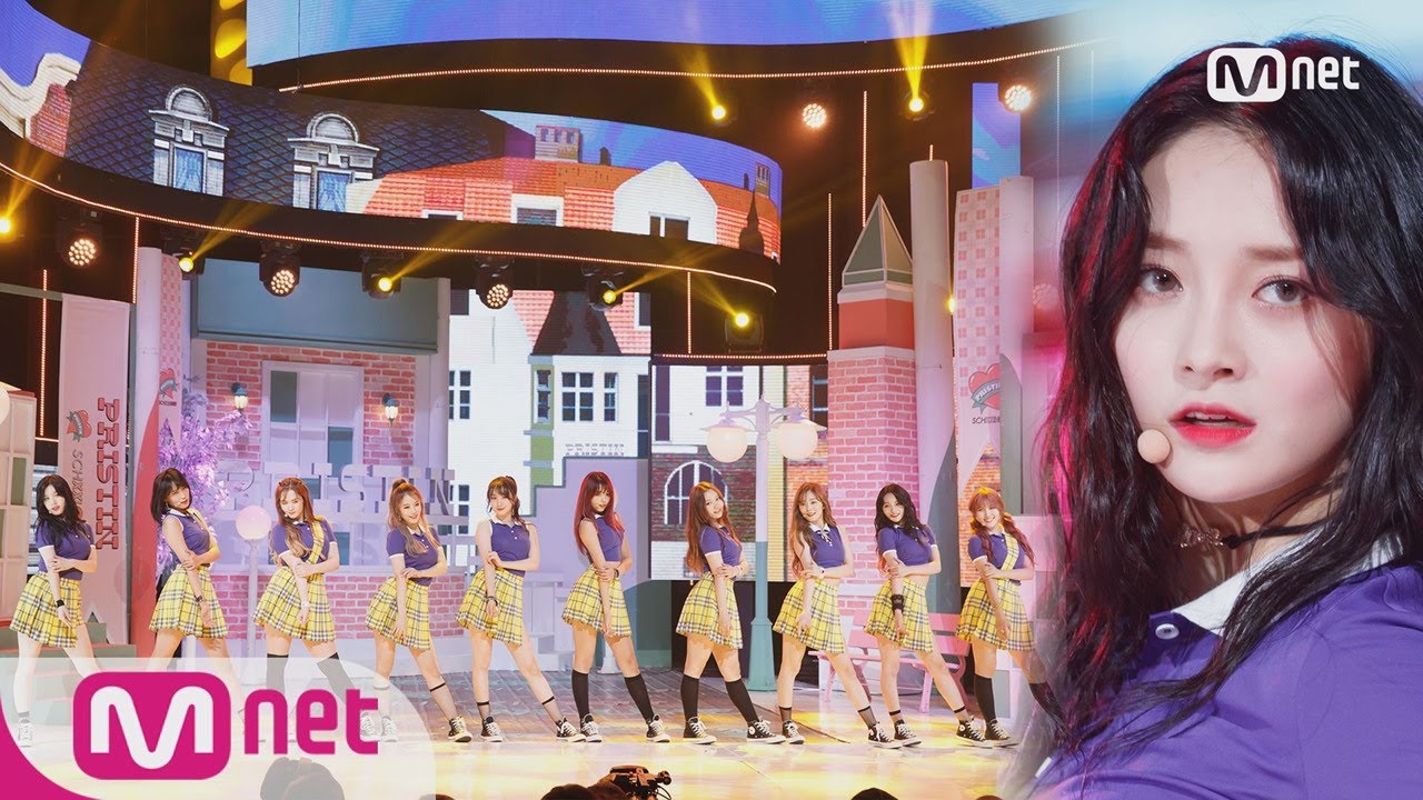 PRISTIN - WEE WOO] Debut Stage | M COUNTDOWN 170323 EP.516 - YouTube