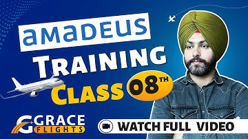 Amadeus Training Tutorial: Class 08 How to Add Infant #airticketing