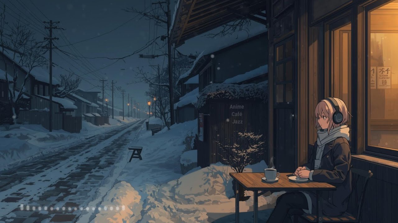 Winter Chill Jazz 🎷 Cozy Café Music for Relaxing