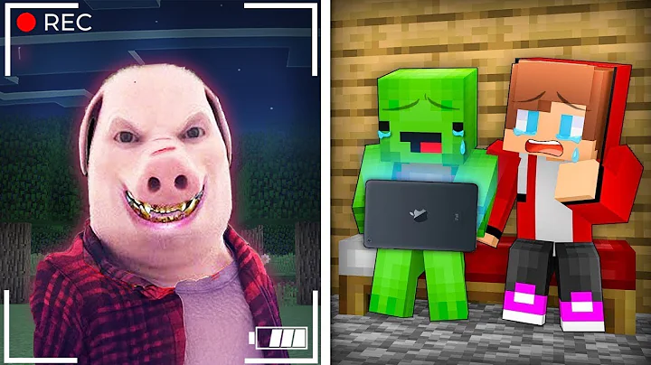 JJ and Mikey Found SCARY JOHN PORK in Minecraft Maizen Security House