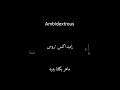 ماهر بكلتا يديه - Ambidextrous