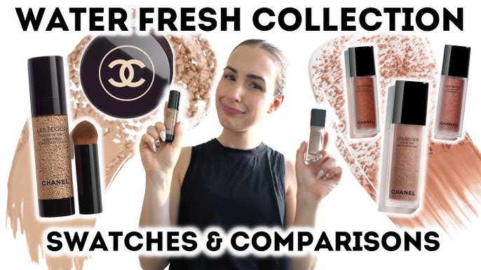 CHANEL LES BEIGES WATER FRESH BLUSHES SWATCHES OF ALL SHADES Side