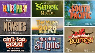 The Muny announces 2026 season