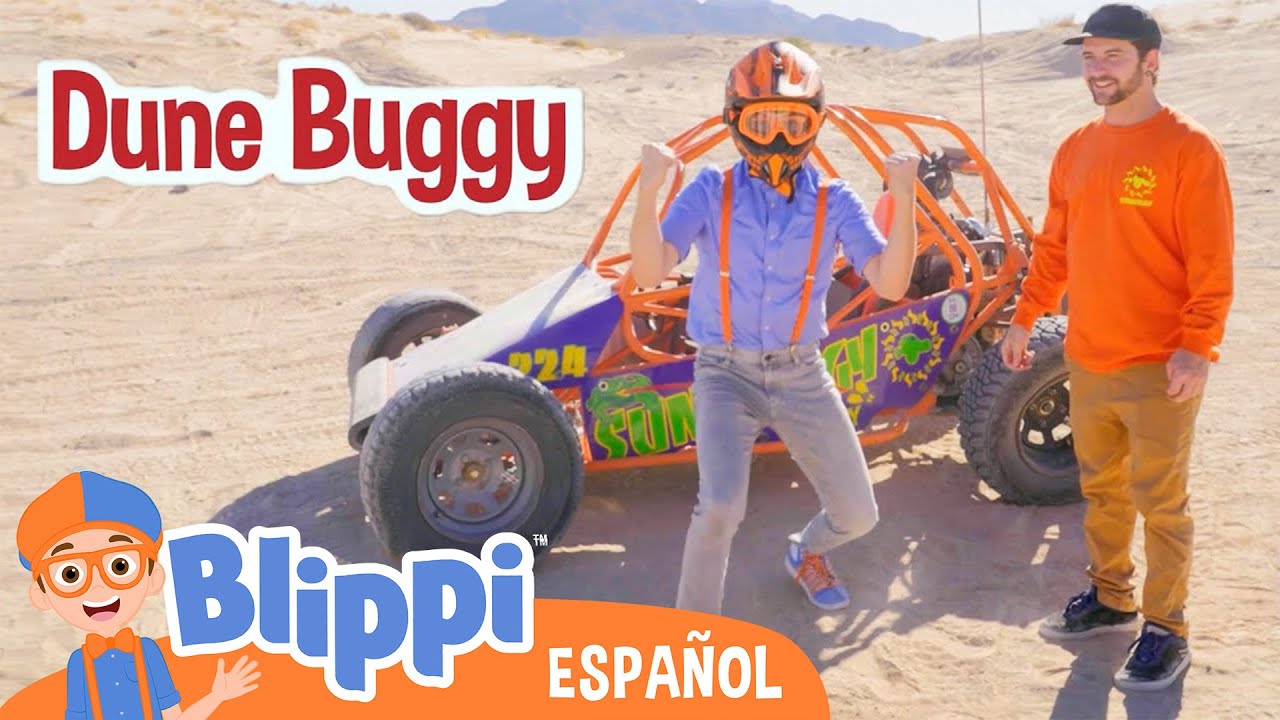 Sunbuggies con Blippi (Las Vegas) | Aprende con Blippi | Videos educativos para niños