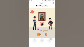 Easy Game Level 71 Touch the painting