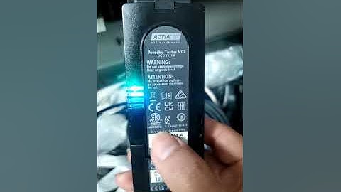 How to use Porsche piwis 3 with pt4g vci original?