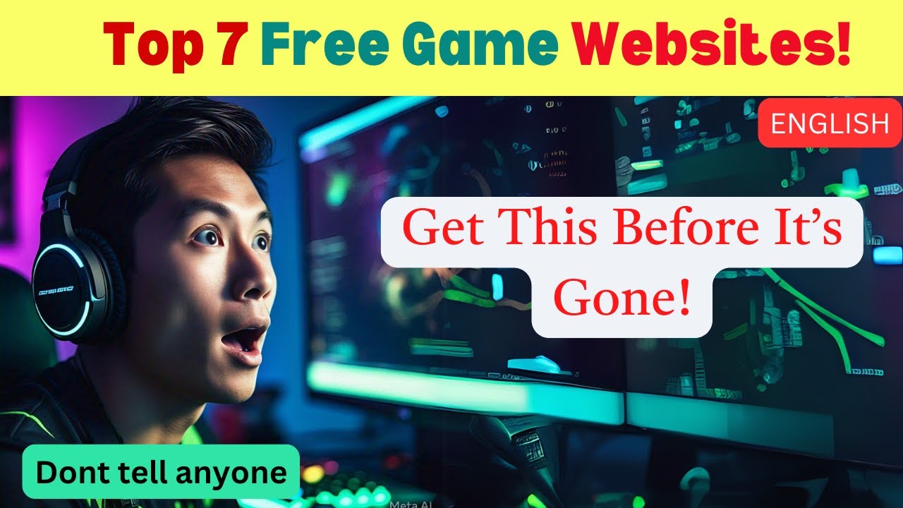 Thumbnail for STOP Paying for Games! 7 Legit Websites for Free PC Games #gaming