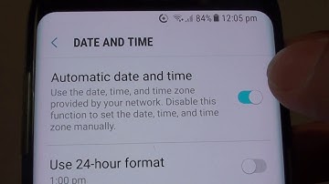 Samsung Galaxy S8: How to Enable / Disable Automatic Date and Time