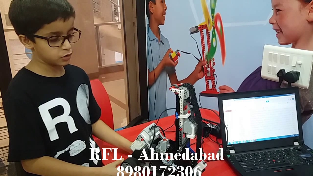 Stair Climber Robot by LEGO Ev3, RFL Ahmedabad YouTube