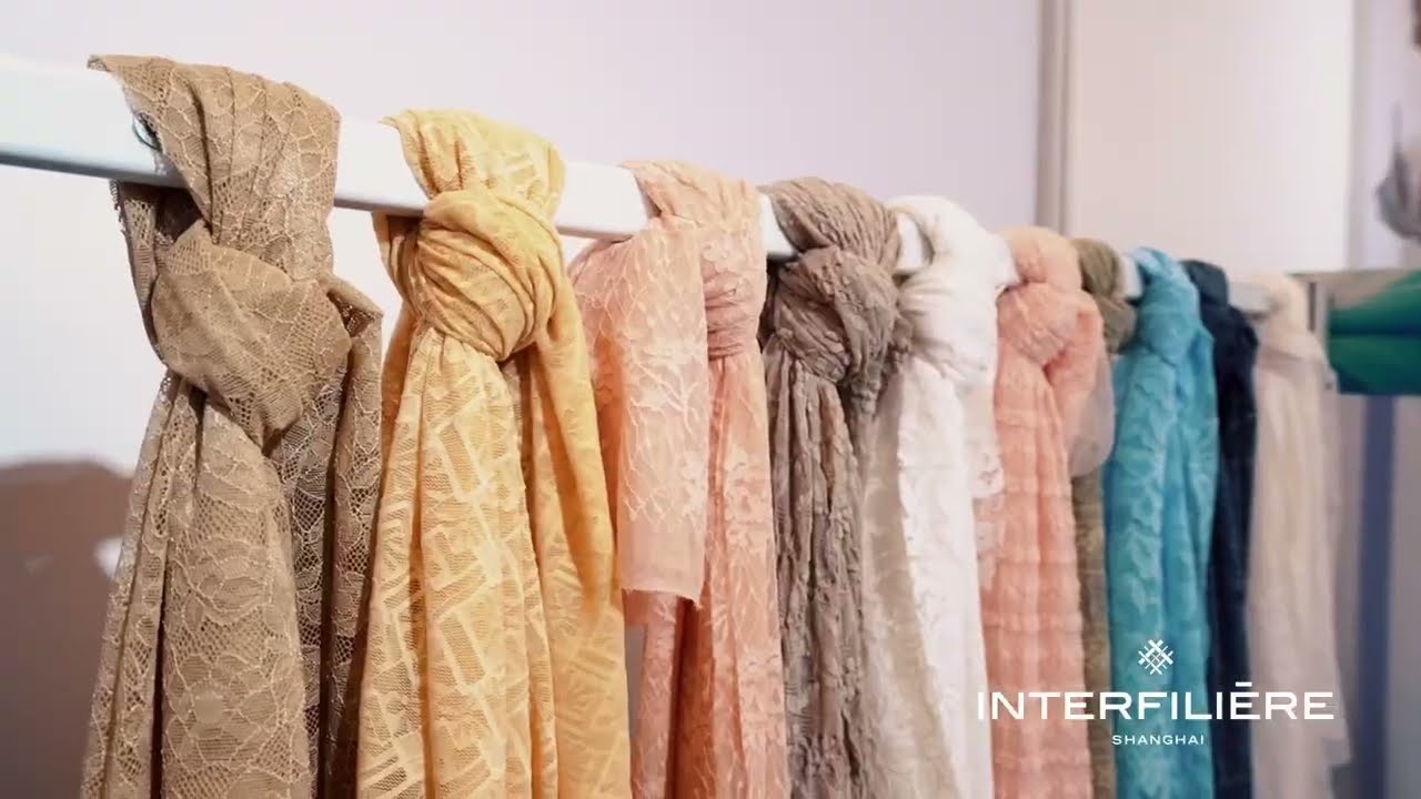👙Come and meet the premium intimate apparel fabrics suppliers @Interfiliere SHANGHAI !!