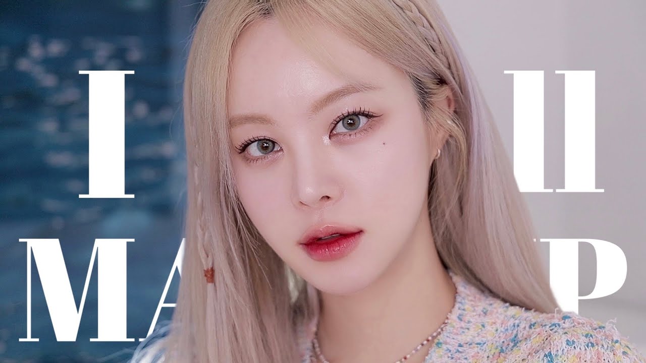 10년은 어려보이는 피부표현 & 요즘 아이돌 트렌드 꾹꾹 담은 메이크업💜 | SAEYAN 새얀 - YouTube