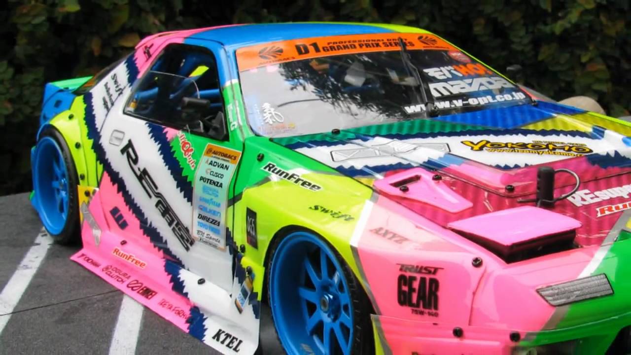 Mazda FC3S RC Drift Car - YouTube