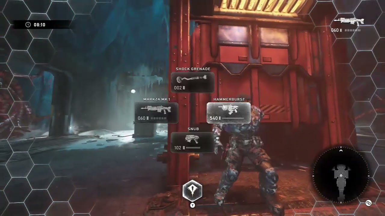 Gears 5, Choke, Advanced, Brawler (SOLO) Cog Gear Private Vermelo (Helmetless)(06-14-2022) ESCAPE