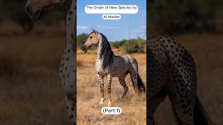The origin of new species by AI Master Part 1! #animal fusion #hybrids #shorts #youtubeshorts