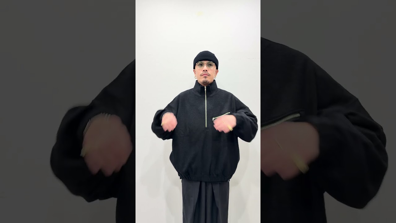 2025.10.31】COOTIE PRODUCTIONS / W/N Fleece Half Zip Top - YouTube