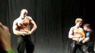 Male Strippers pranking Asher Roth.