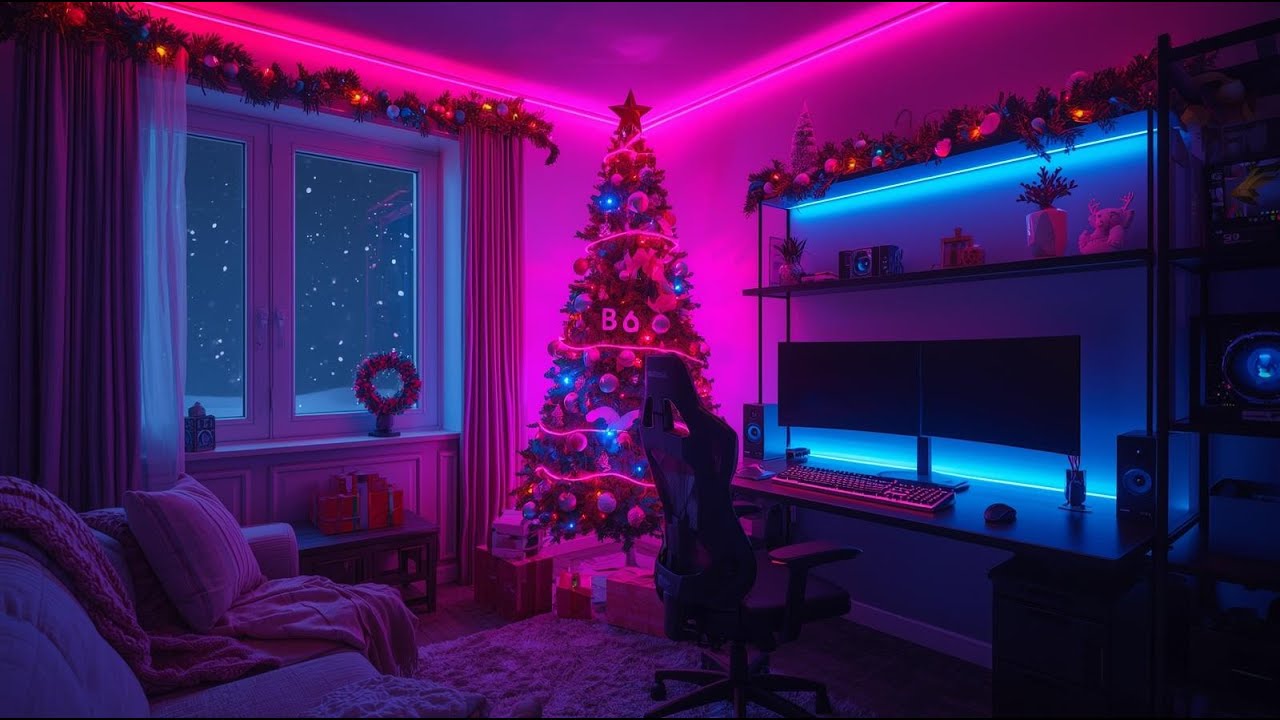 Best Lofi Christmas Gaming Mix 2025 — Chill Background Music | Popular Music (No Copyright) 🎄🎅