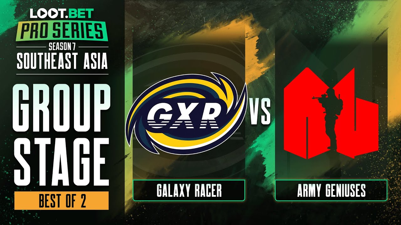 Galaxy Racer vs Army Geniuses Game 2 - Pro Series 7 SEA: Group Stage w/ MLP & johnxfire