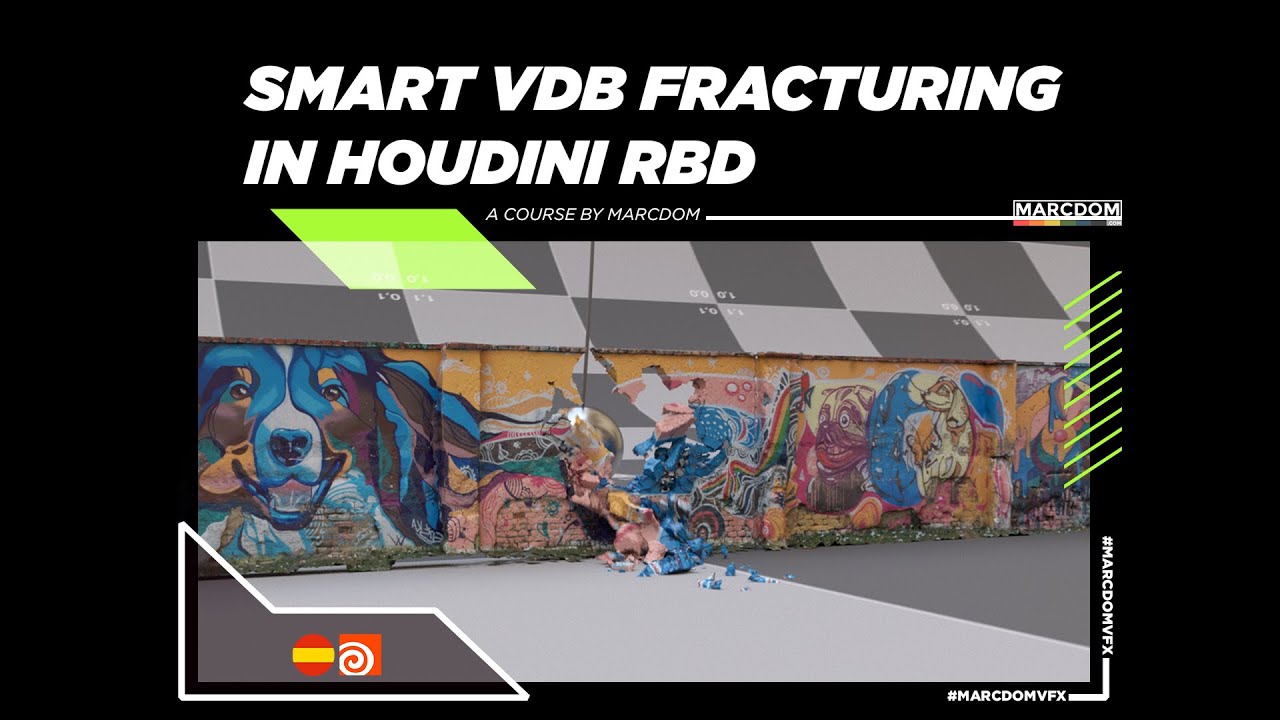 VDB Fracture en Houdini Curso en español - YouTube