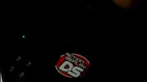 Action Replay DS help me!