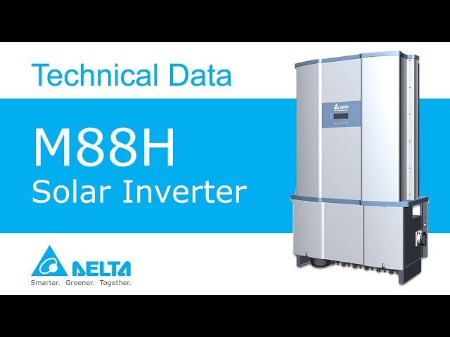 Delta Electronics - M88H Solar Inverter - Technical Features - YouTube