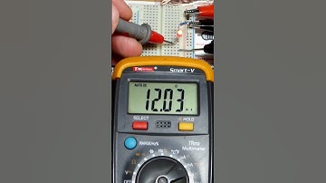 Measuring Current With A Multimeter Learning Electronics by Electronzap #multimeter #measuringtool