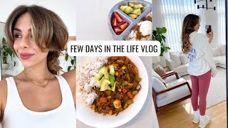 Celebrity VLOG | Go-To Outfits, How To Be Organized & Healthy, Styling Curtain Bangs | Annie Jaffrey Net Worth