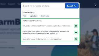 EU-FarmBook: Searching Contributions screenshot 5