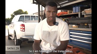 MY Carpentry TOOL TRAILER SETUP