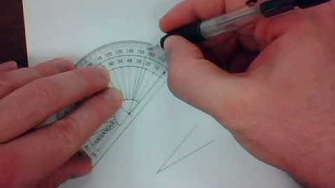Mr. v teaching Math - Geometry Lesson 5 Bisecting angles