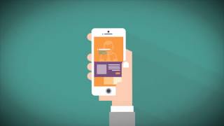 Flat design animation
