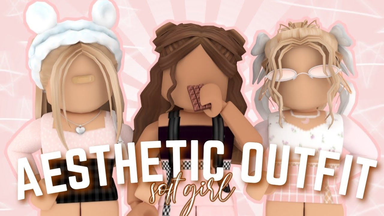 5 aesthetic PINK outfit ideas (ROBLOX) - YouTube