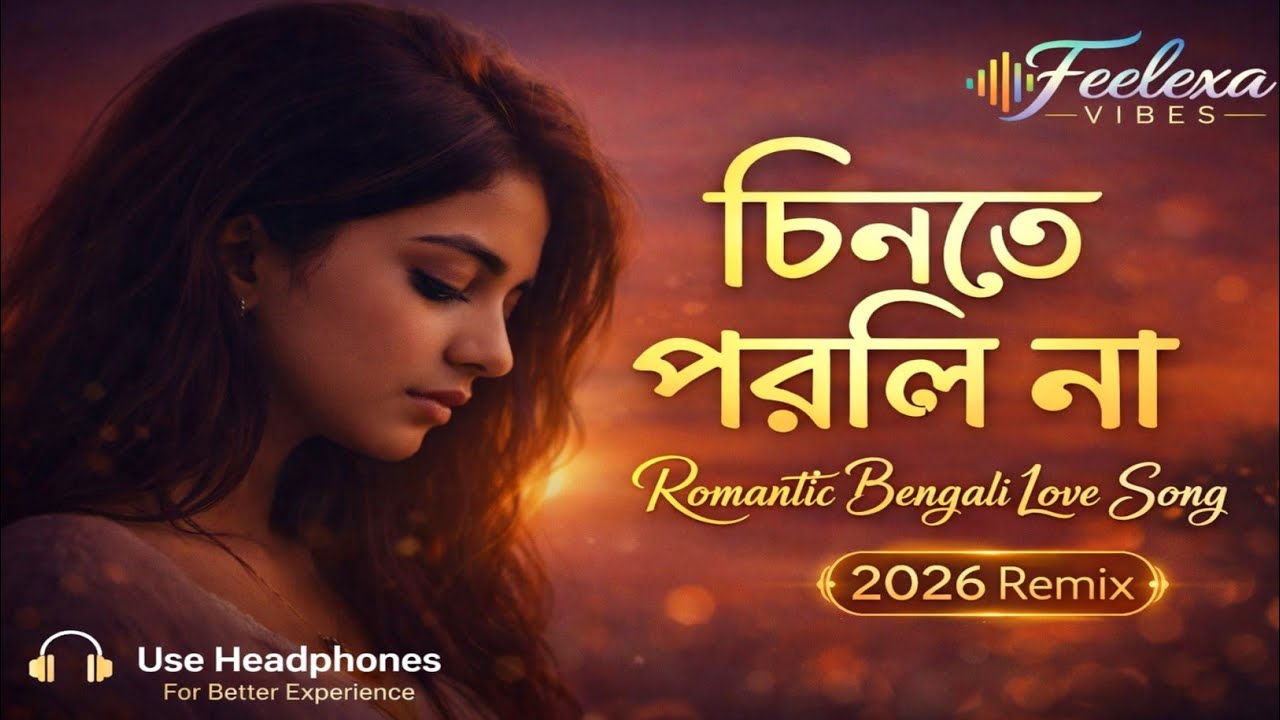 চিনতে পারলি না | Chinte Parli Na | Bengali Romantic Song | Emotional Love Story | Feelexa Vibes