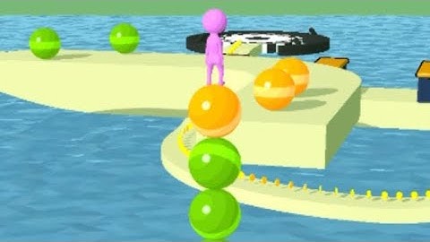 STACK RIDER - All Levels Gameplay IOS ( 55 -59).