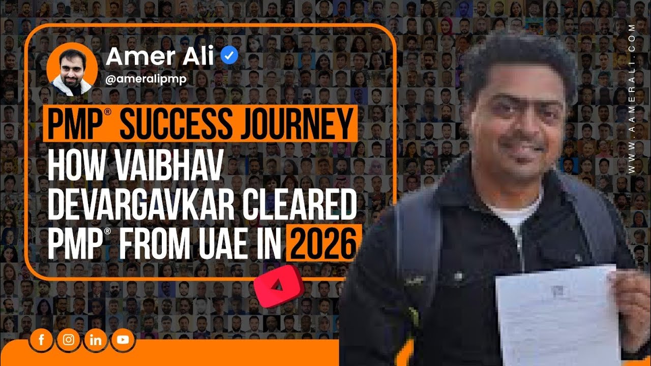 Путь Ваубхава к успешной сдаче экзамена PMP | Как он сдал экзамен PMP благодаря проверенной страт...