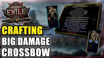 How to Craft an Endgame Crossbow to Increase DPS in 0.3.0 | Path of Exile 2