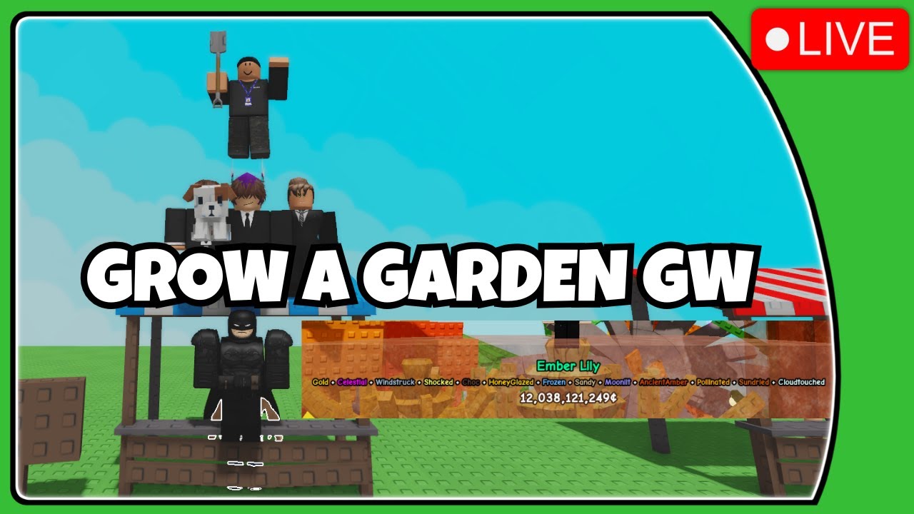 🔴 GROW A GARDEN GIVEAWAY LIVE 🔴 | Nate_OfficialYT - YouTube