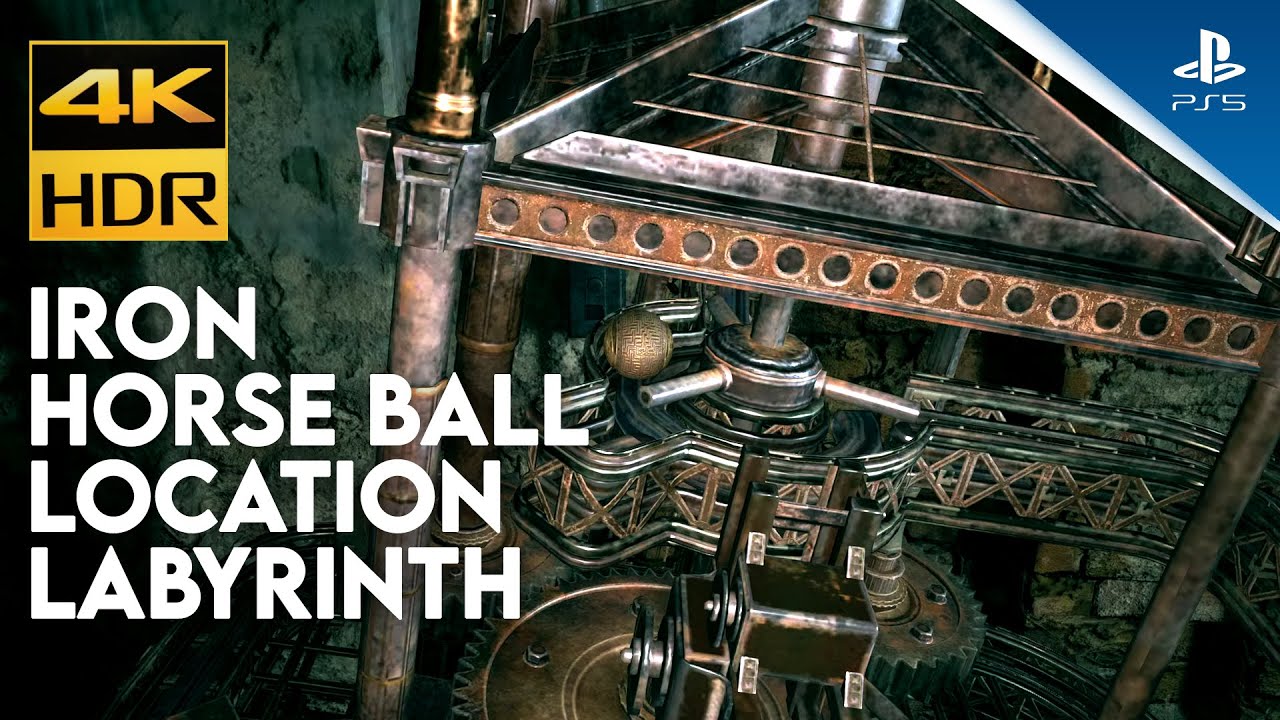 Resident Evil Village Iron Horse Ball Labyrinth - The Factory