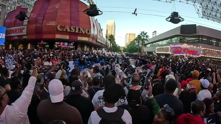 Jackson State Sonic Boom of the South TAKEOVER in OLD VEGAS 🎰