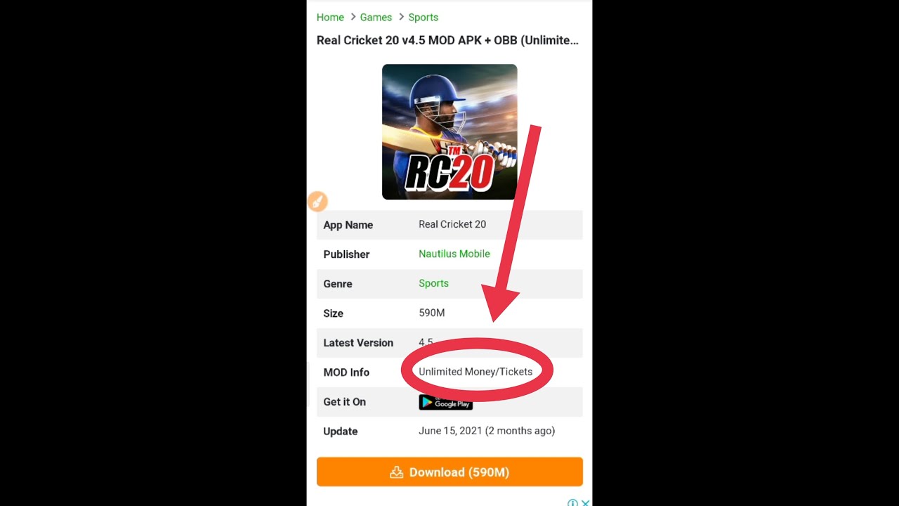 How to download real cricket 20 with unlocked everything unlimited coin ...