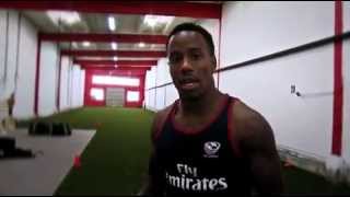 USA Rugby Rising -- Webisode #12: Sprinting Workout w/ Carlin Isles