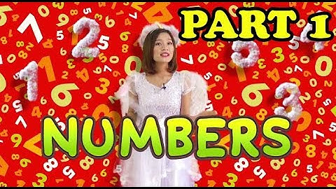 Học Tiếng Anh về SỐ ĐẾM qua thẻ tiếng anh MA THUẬT Phần 1 - Magic English Flashcard Number Part 1
