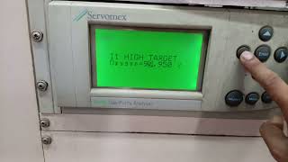 Servomex Oxygen Analyser Calibration.