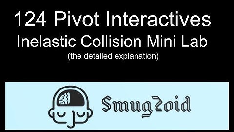 124 Pivot Interactives Inelastic Collision Mini Lab Details