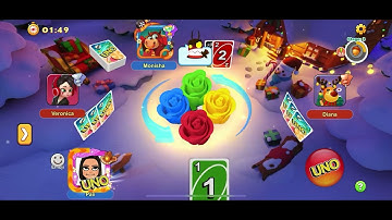 UNO! Game Go Wild x8 2v2 | Multiple wins with a great teammate Monisha | unoxpaii