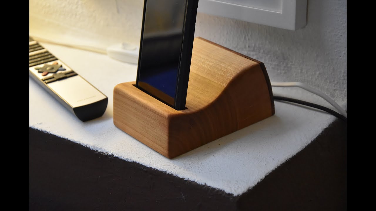 DIY Design Mobile Phone Docking Station YouTube DIY Design Mobile Phone Docking Station YouTube