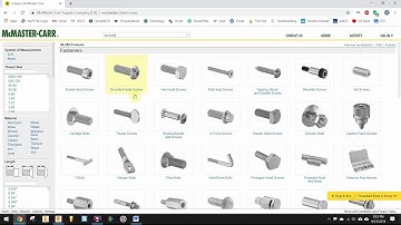 McMaster Carr Import Button Head Screw for Axle