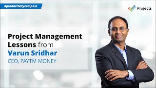 Varun Sridhar | Project Management Lessons screenshot 5