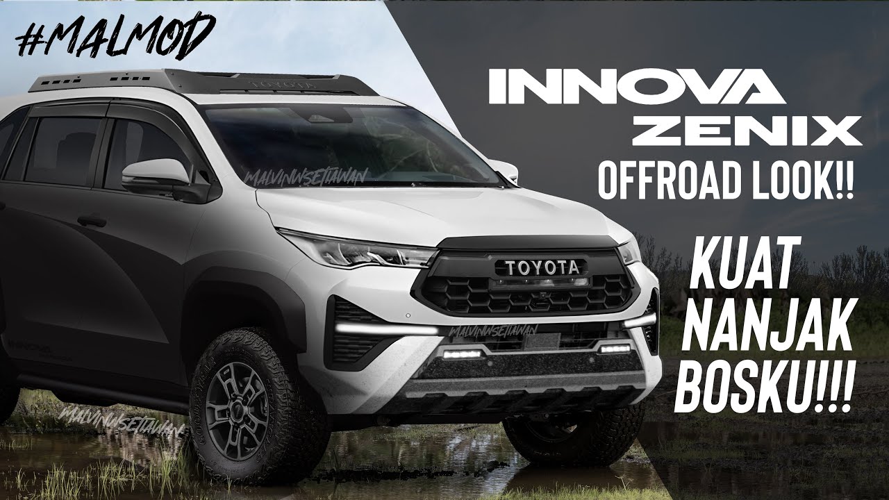 MODIFIKASI INNOVA ZENIX GAGAH ABIS | FORTUNER MALU NIH!! | Modification ...