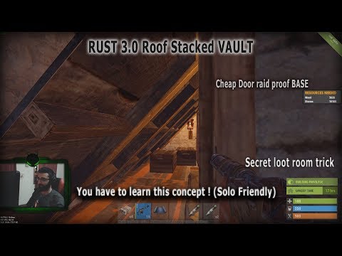 Rust 3 0 Roof Stacking Doorway Concept Legit Unraidable If Upgraded Youtube - rusty as metal roblox strucid youtube
